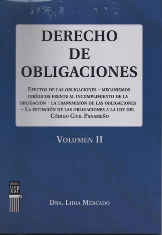 DERECHO DE OBLIGACIONES VOLUMEN II