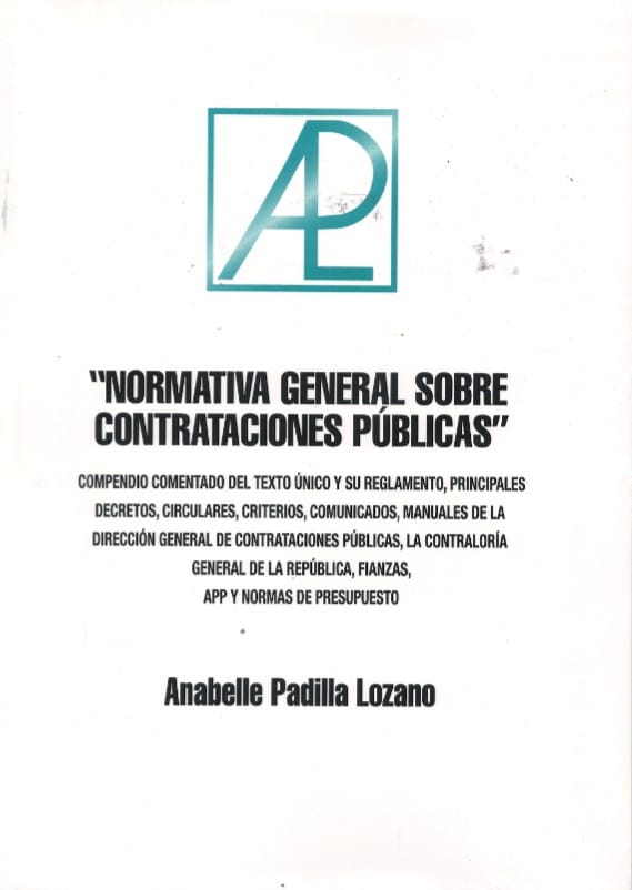 NORMATIVA GENERAL SOBRE CONTRATACIONES PÚBLICAS