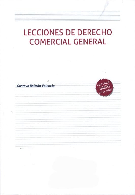 LECCIONES DE DERECHO COMERCIAL GENERAL