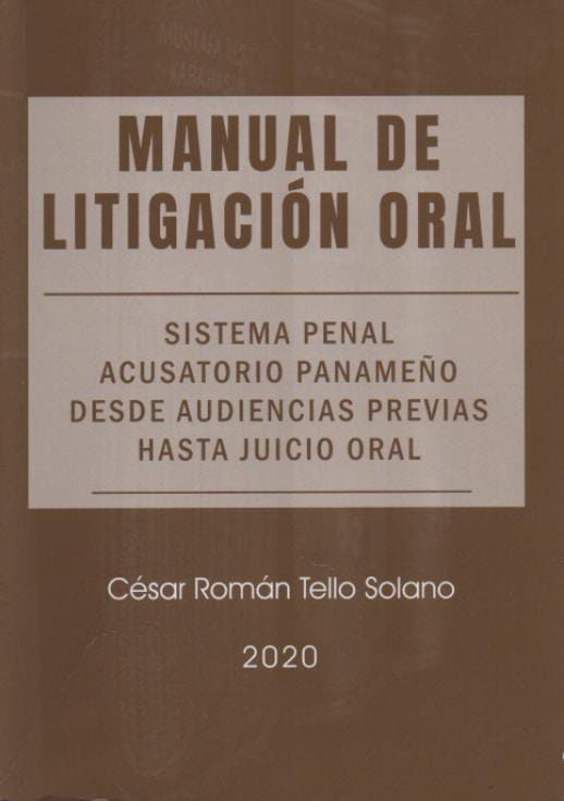 Manual de Litigación Oral