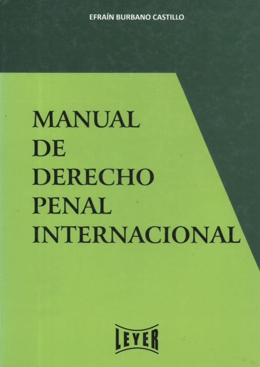 MANUAL DE DERECHO PENAL INTERNACIONAL