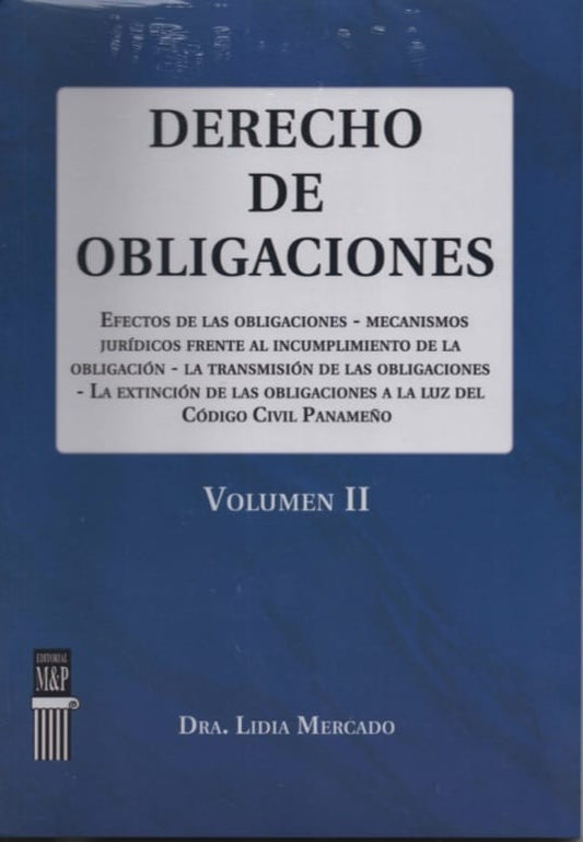 DERECHO DE OBLIGACIONES VOLUMEN II